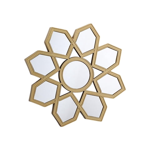 Bothyi - Espejo De Pared Moderno Espejo De Maquillaje Redondo Para Decoración De Arte De Entrada De Baño