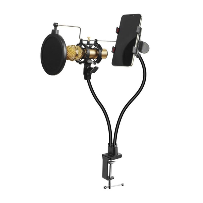 Genérico - Soporte De Mesa Para Smartphone Y Micrófono – Streaming