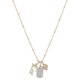 thumbnail image 1 of Collar Believe by Brilliance de 14K con baño de oro y zirconias cúbicas, 1 of 3