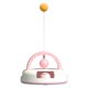 thumbnail image 2 of Juguetes Interactivos Para Gatos Track Bell Ball PingPong Para Gatos De Interior Persiguiendo Rosa, 2 of 5