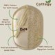 thumbnail image 3 of Limpiador exfoliante Cottegy Egyptian Luofah, paquete de 2, 3 of 9