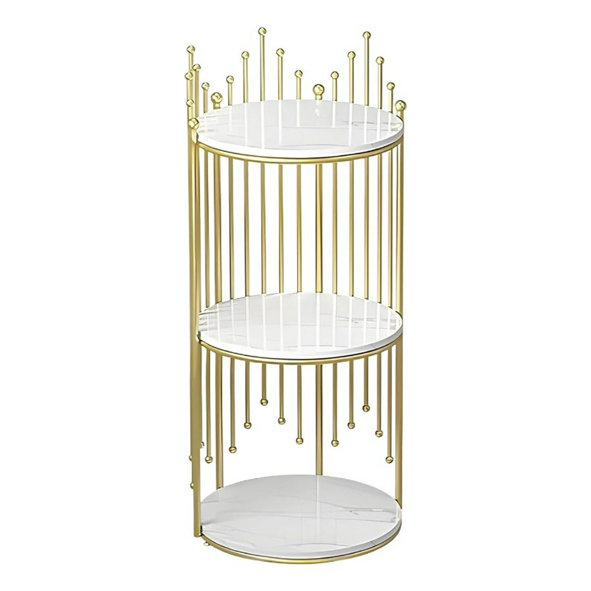 Genérico - Mesa Centro Estante Decorativo Esquinero Almacenamiento Jhn