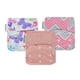 thumbnail image 1 of Pack de 3 pañales reutilizables para recién nacido, color rosado, 1 of 3