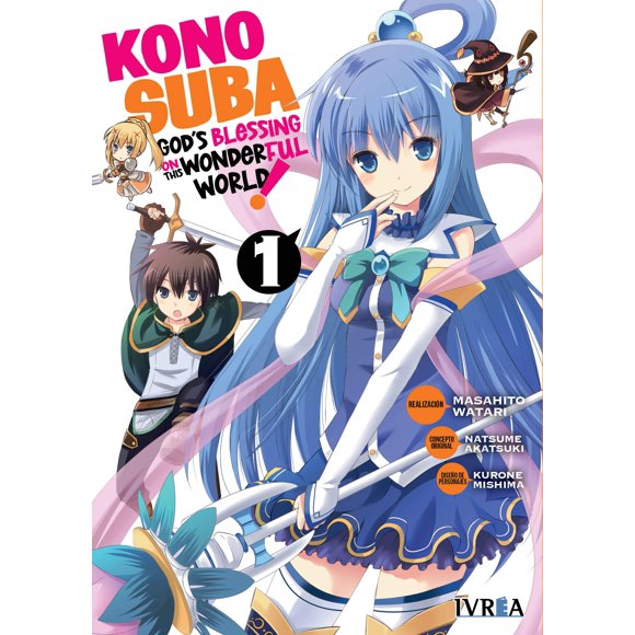 Manga Konosuba 1 Editorial Ivrea