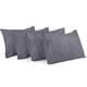 thumbnail image 1 of Juego de fundas de almohada Utopia Bedding King 51 x 102 cm, color gris, paquete de 4, 1 of 7
