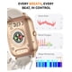 thumbnail image 4 of Reloj inteligente Mindimp de 1.85 pulgadas, pantalla HD, Bluetooth, IP68, dorado, 4 of 7