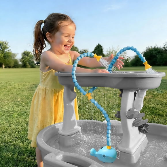 Bomba Para Mesa De Agua Con Forma De Ballena Recargable 8 L min