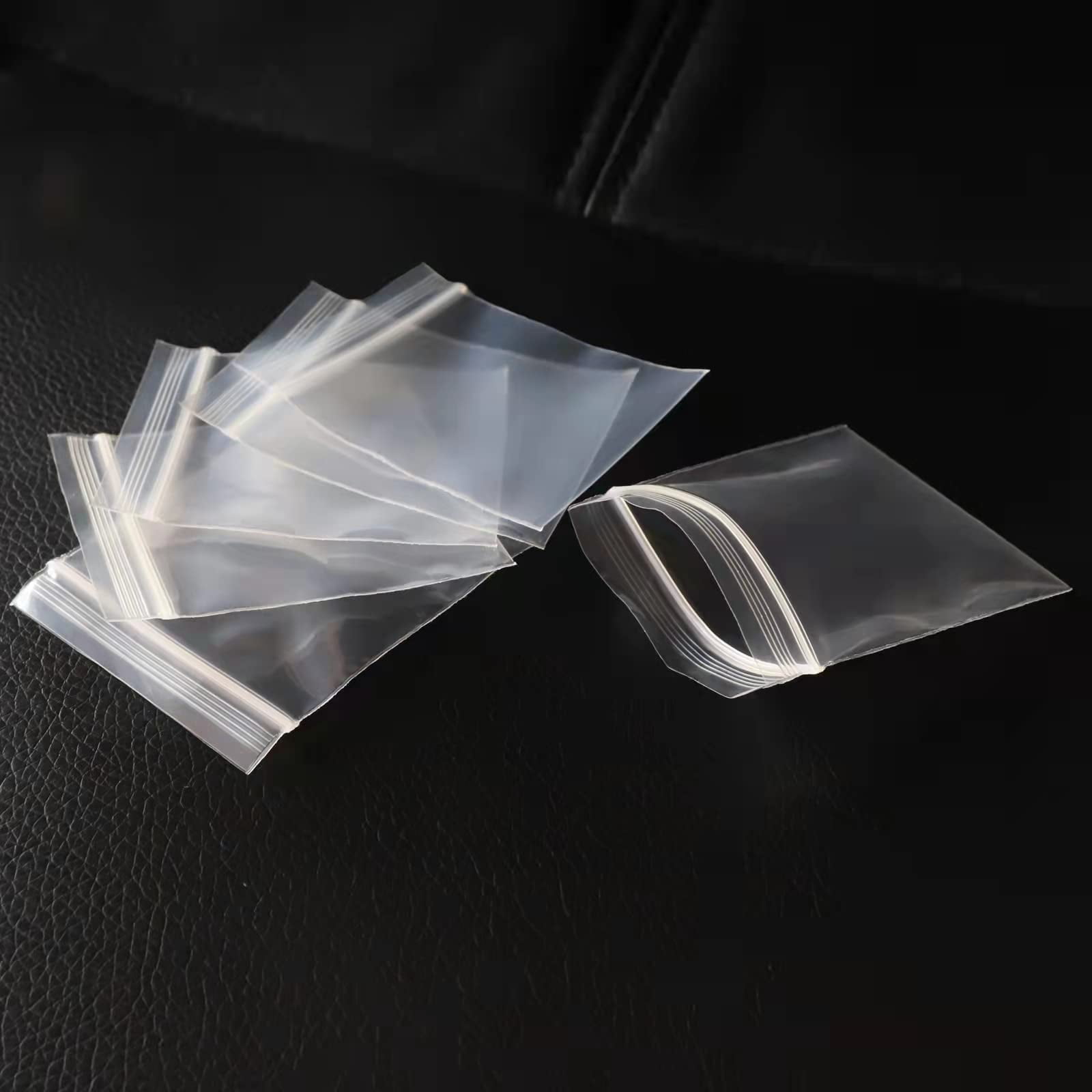 Bolsas De Almacenamiento Jinyonbag Mini De Plástico De 2 X 2 Cm, Transparentes, 400