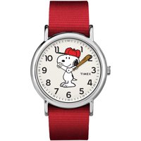Reloj Digital Timex Weekender Peanuts Rojo Unisex