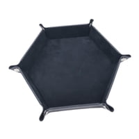 Bothyi - Soporte Plegable Para Bandeja De Dados, Terciopelo De Cuero Pu Para Juegos De Mesa, Dulces, Auriculares
