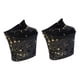 thumbnail image 1 of 2 Protectores De Zapatos De Pole Dance De Terciopelo, Resistentes Al Desgaste, Antideslizantes, Color Negro, Talla S, 1 of 5