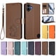 thumbnail image 3 of Funda Volteable tipo Billetera con Correa para Nothing CMF Phone 1, Marrón, 3 of 6
