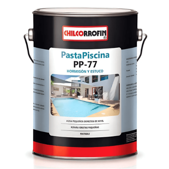 Pasta para Piscina Celeste 7kg Pp-77 Chilcorrofin