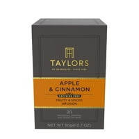Té De Hierbas Taylors Of Harrogate Manzana Y Canela 120 Bolsitas