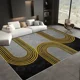 thumbnail image 1 of Alfombra 180x200 Moderna Elegante Decorativa Tf 2 m / 1.8 m / Dorado / U, 1 of 2