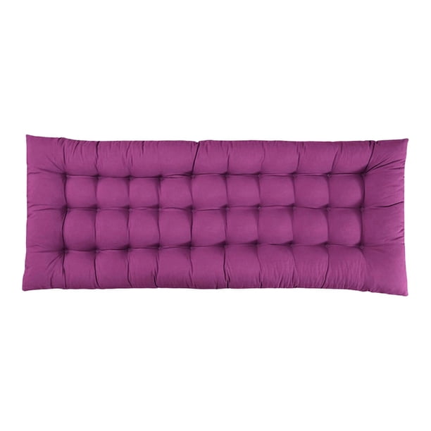 Cojín para sillón, cojín de repuesto para tumbona, cojín decorativo para sofá, cojín suave y largo para banco, cojín para asiento de chaise para exter