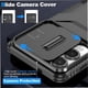 thumbnail image 3 of Funda Resistente para Samsung Galaxy S25 Edge con Tapa Deslizante y Protección Militar Negro, 3 of 6