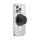 thumbnail image 2 of PopSockets Agarre con Soporte Abatible para MagSafe – Aluminio Negro Radial, 2 of 4