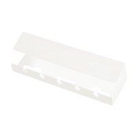 Magideal - Gestión De Cables Debajo Del Escritorio, Gestión De Cables, Práctico Estante Portátil, Organizador De Escritorio, Estante De Almacenamiento De Mesa Pa Blanco