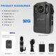 thumbnail image 2 of Cámara Corporal QDTQUIXT 2K/1080P 68MP 3600 mAh 512 GB, 2 of 9