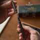 thumbnail image 4 of Bolígrafo roller Scriveiner All Black de metal de lujo, 4 of 5