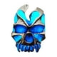 thumbnail image 2 of Anillo De Calavera Que Brilla En La Oscuridad Halloween Para Puesta En Escena Cosplay Vestir Azul, 2 of 5