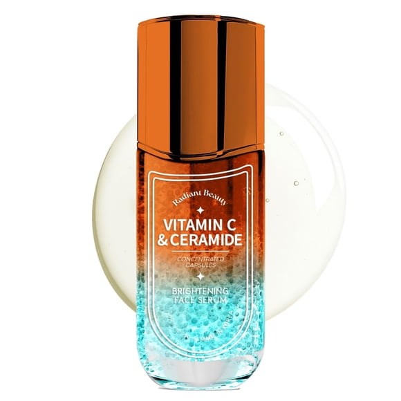 Sérum Radiant Beauty con vitamina C con ceramida, 50 ml, antienvejecimiento
