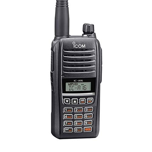 Transceptor portátil VHF Air Band Radio Icom IC-A16B