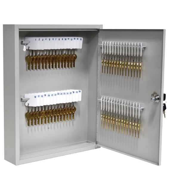 Armario para llaves BankSupplies Fort Knox, 60 llaves, acero