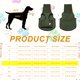 thumbnail image 2 of Uxcell Sudadera Calmante para la Ansiedad del Perro, Chaqueta Chaleco Transpirable Ajustable con Capucha, Mantiene al Perro Calmado, L, (Verde Militar), 2 of 7