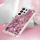thumbnail image 4 of Funda Para Samsung Galaxy S25 Ultra Con Brillo Líquido, Protección Completa Y Soporte De Anillo Giratorio, 4 of 4