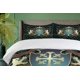 thumbnail image 4 of Indie Duvet Cover Set Group of Funky Monsters Society Different Expressions Abstract Groovy Doodle Style Decorative 3 Piece Bedding Set, 4 of 5