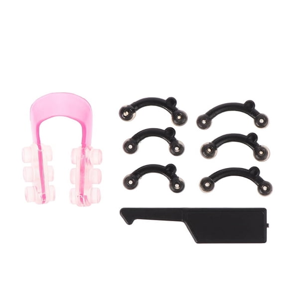 1set Women Nose Up Clip 3 Sizes Beauty Nose Up Lifting Bridge Shaper Massage Tool No Pain Nose Shaping Clip Clipper