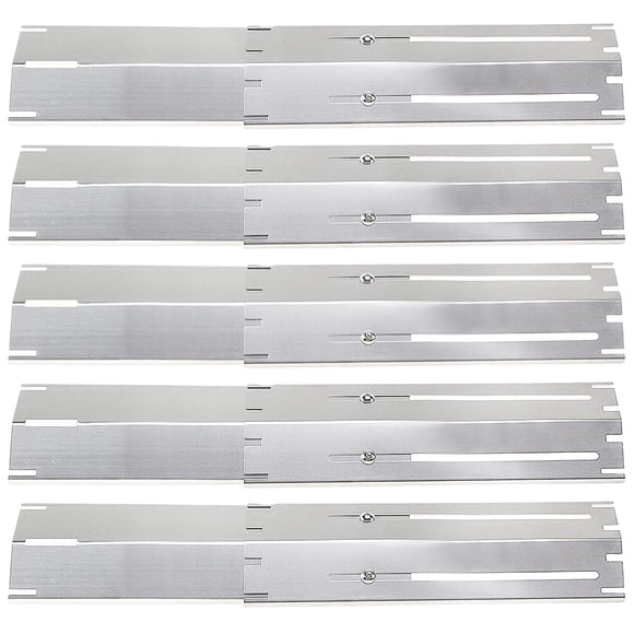 Placas Difusoras De Calor De Acero Inoxidable Ajustables Paquete De 5