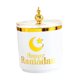 thumbnail image 2 of Decoración Del Frasco De Dulces De Ramadán Organizador De Encimera Resuable Candy Serving Jar Tower White, 2 of 5