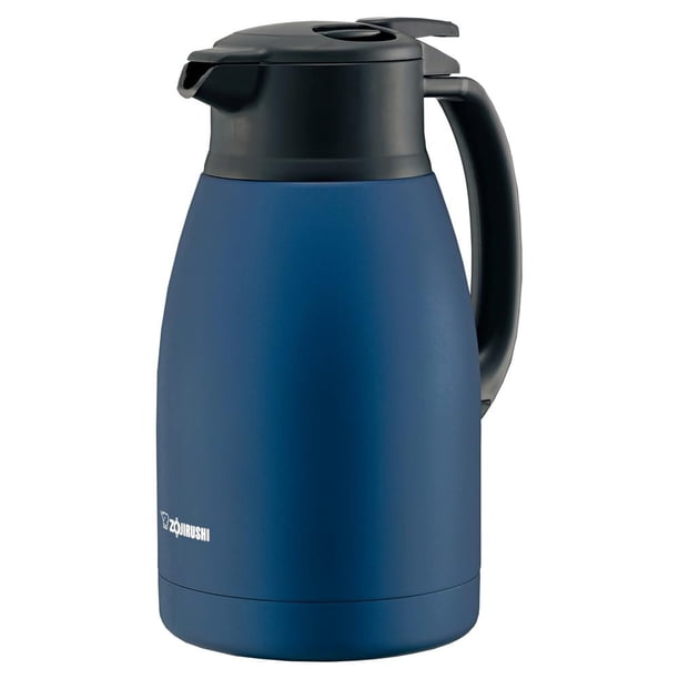 Jarra de vacío Zojirushi SH-HC15AD de acero inoxidable, 1,5 L, color azul marino mate