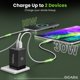thumbnail image 4 of Cargador GEARit 48W Dual USB-C GaN Rápido PD 3.0 Negro, 4 of 9