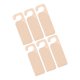 thumbnail image 4 of 6 Piezas De Letreros De Suspensión De Perilla De Puerta De Madera Sin Terminar Para Bricolaje Kid Craft Blank, 4 of 5