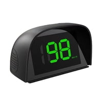 Magideal - Pantalla Frontal Hud Para Automóvil, Clara De Un Vistazo, Portátil, Accesorios Profesionales Para Automóviles Kilómetros Verdes