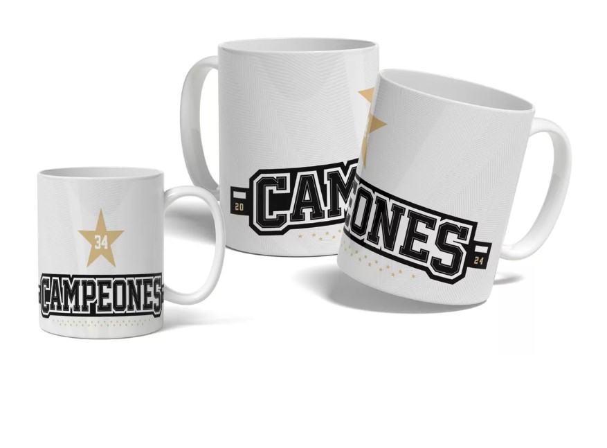 Arumistorechile - Tazon Taza Colo Colo Estrella 34 Campeon