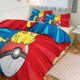 thumbnail image 1 of Pik_achu Print Bedding Set Pattern Duvet Cove Set 3 Pieces 1 Quilt Cover And 2 Pillowcases for Women Men Teens, 1 of 5