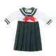 thumbnail image 1 of Lovely Doll Mini School Uniform Dress Clothes Para 1/6 Girl Dolls Blackish Green, 1 of 5