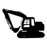 Rienda Libre Graphics - Decomural Digger Construction Machines Ws-17299