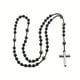 thumbnail image 4 of Hot Sale: 8mm Black Volcanic Rock, 10mm Yellow Tiger Eye, and Religious Cross Necklace - A Stylish Accessory!, 4 of 4