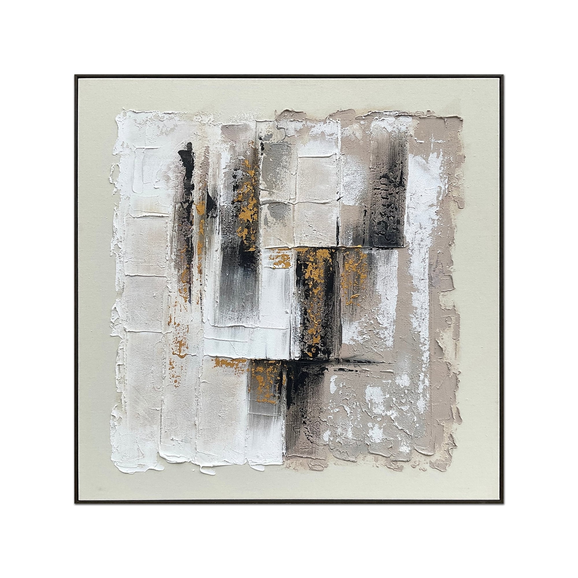 Tribus Del Mundo - Cuadro Abstracto: Geología Suave Ii