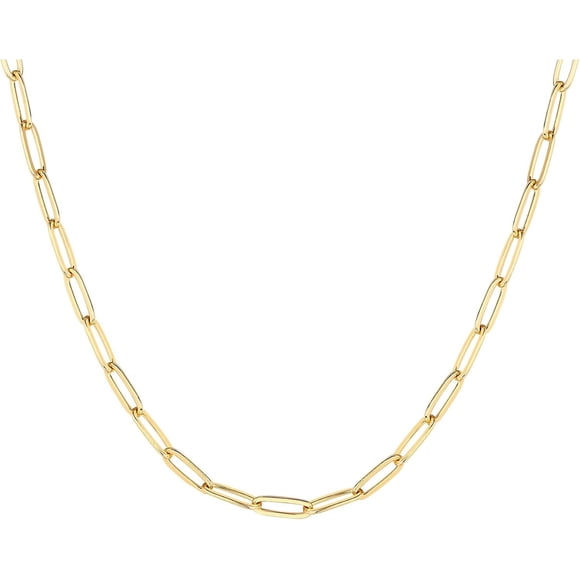 Collar PAVOI Cadena Paperclip 20 Pulgadas 11 mm