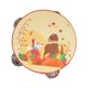thumbnail image 3 of Pandereta De Madera De Mano, Juguete Educativo Con Campanas De Mano Para Juegos De Baile, Juguetes KTV, 15 Cm, Zorro Oso, 3 of 5