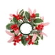 thumbnail image 5 of Corona De Hojas Artificiales Para Decoración De Mesa, Diseño De Velas Y Anillos Para Bodas, Estilo B, 5 of 5