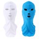 thumbnail image 2 of Gorro De Natación Bloqueador Solar Protección UV Máscara Facial Cubierta De Cuello Blanco Y Azul, 2 of 5
