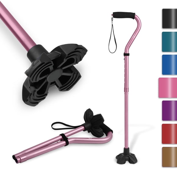 Bastón KINGGEAR F1 para hombre y mujer, autoportante